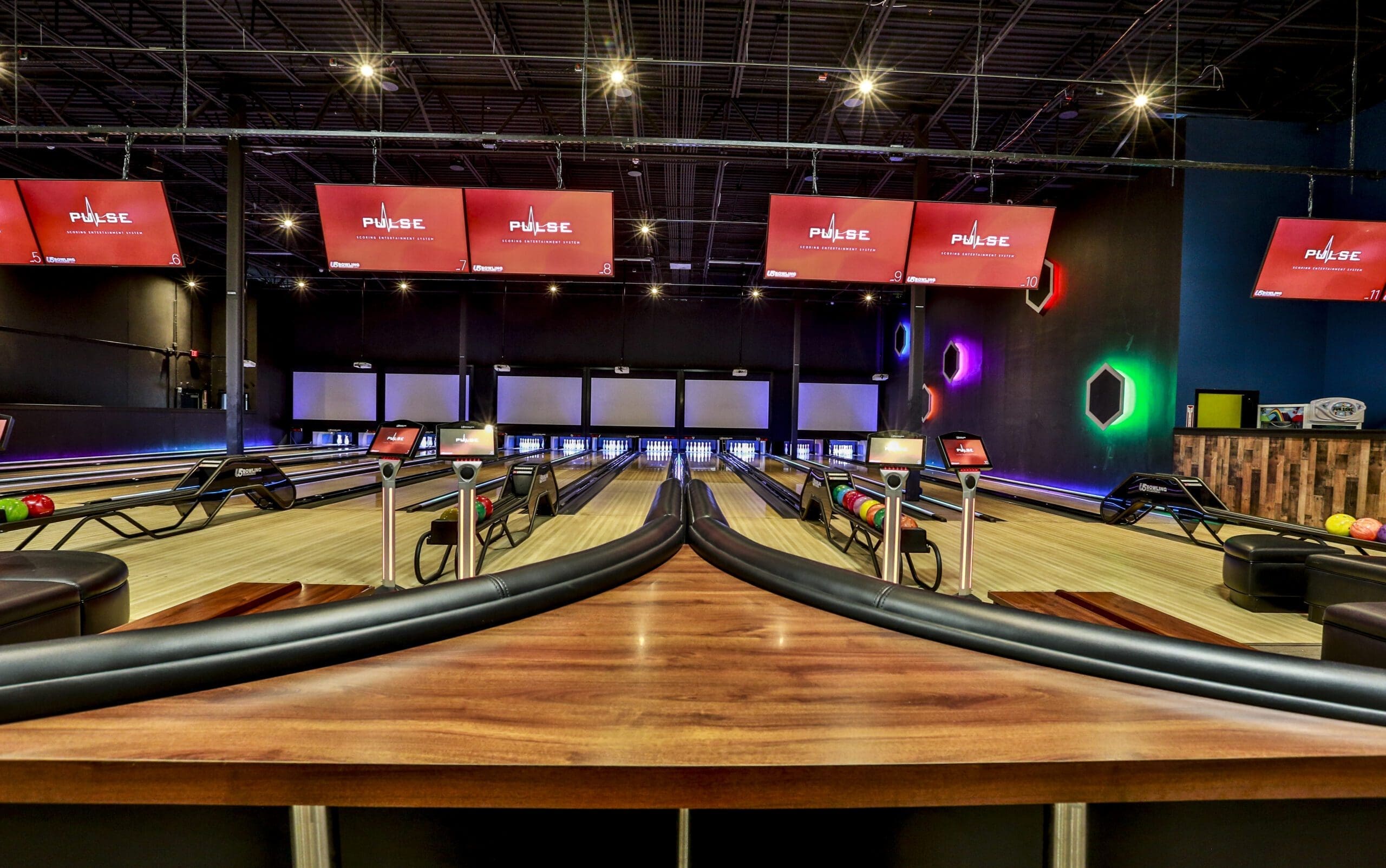 Shoreline Bowling Center Seating