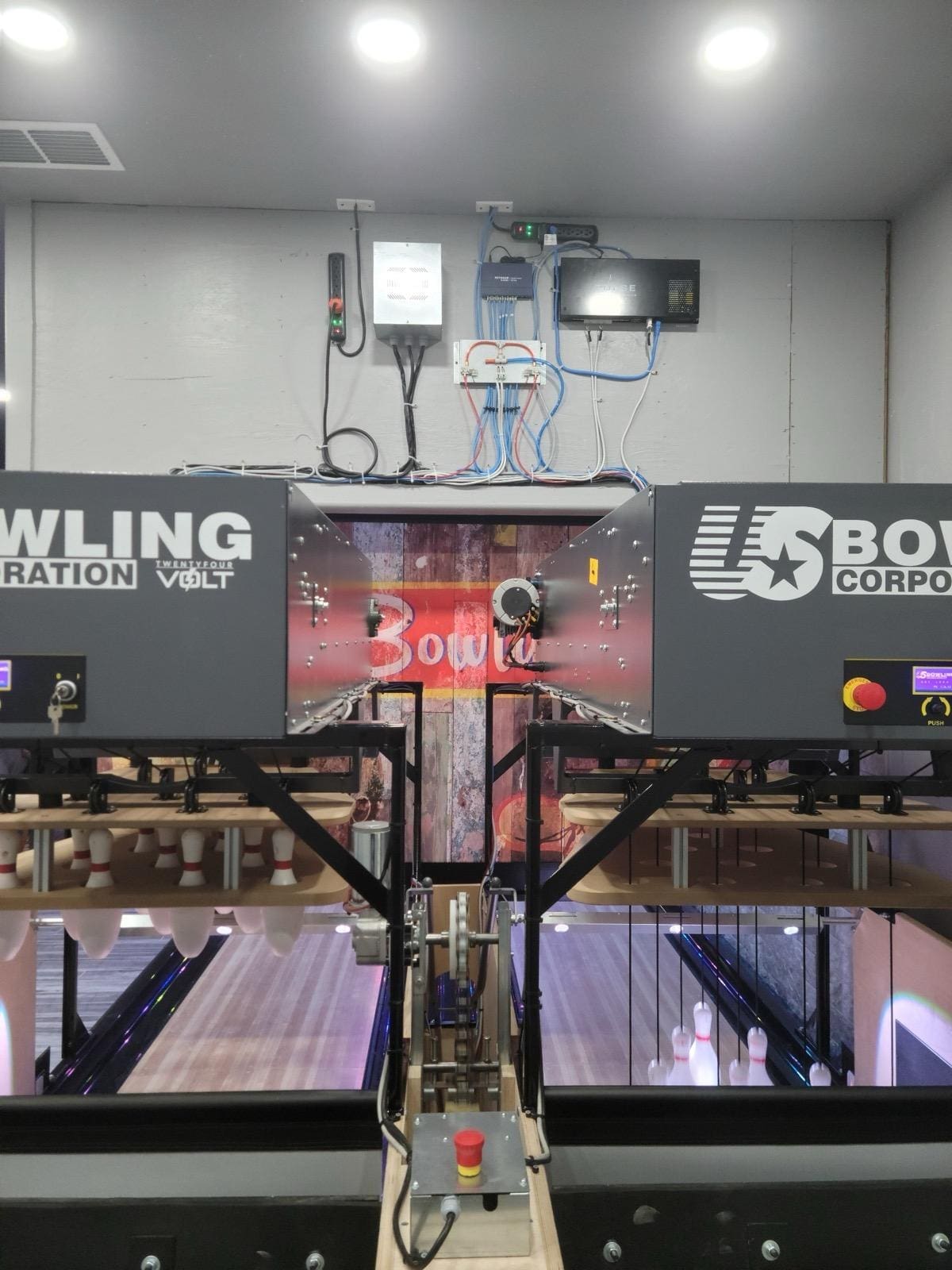 mechanics of home bowling installation